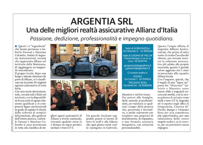 Pop up sito - Passoni